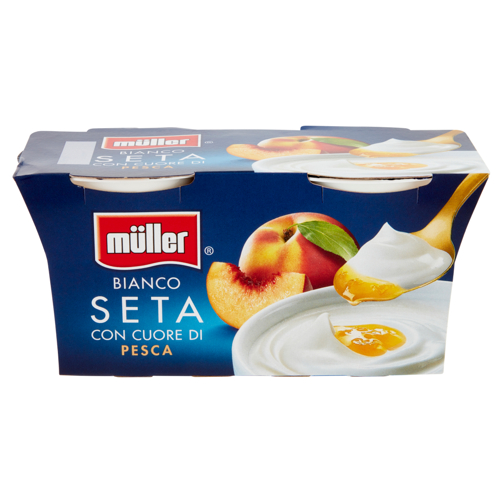 müller Bianco Seta con Cuore di Pesca 2 x 125 g