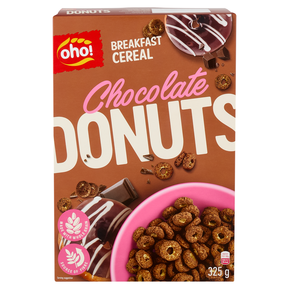 oho! Chocolate Donuts 325 g