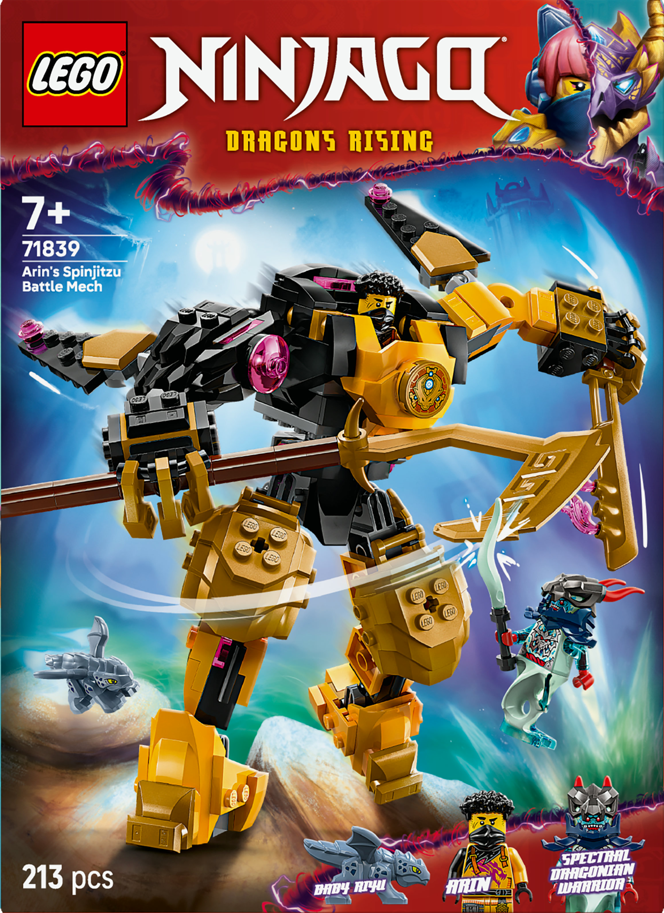 LEGO NINJAGO Battle Mech Spinjitzu di Arin