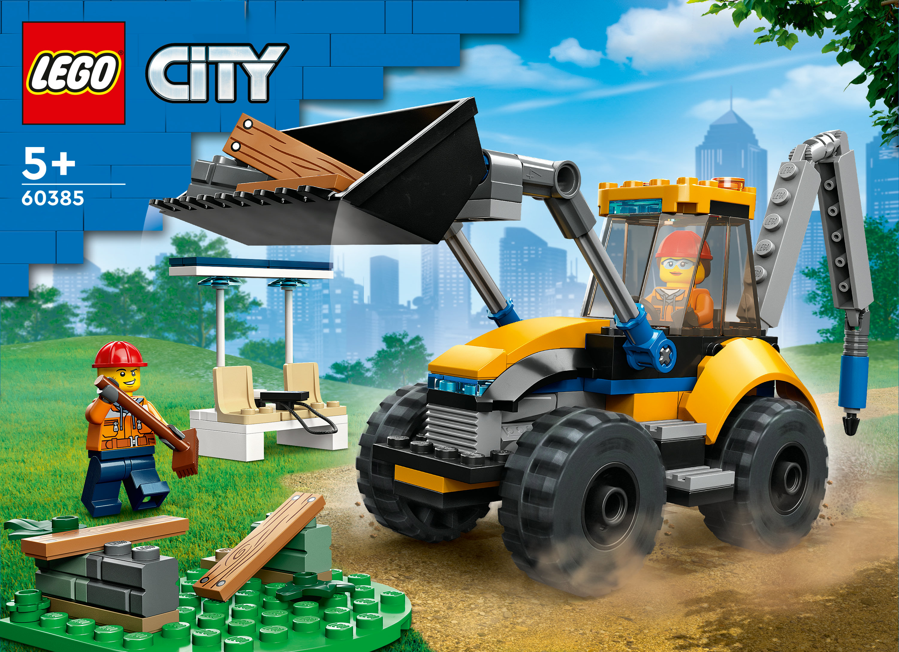 LEGO City Scavatrice per costruzioni