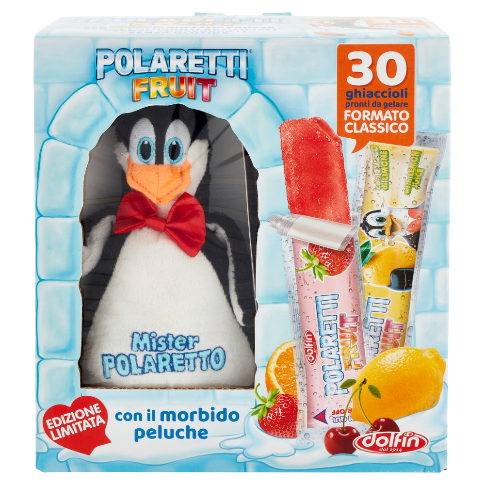 Polaretti Fruit 30 ghiaccioli pronti da gelare Formato Classico 1260 ml