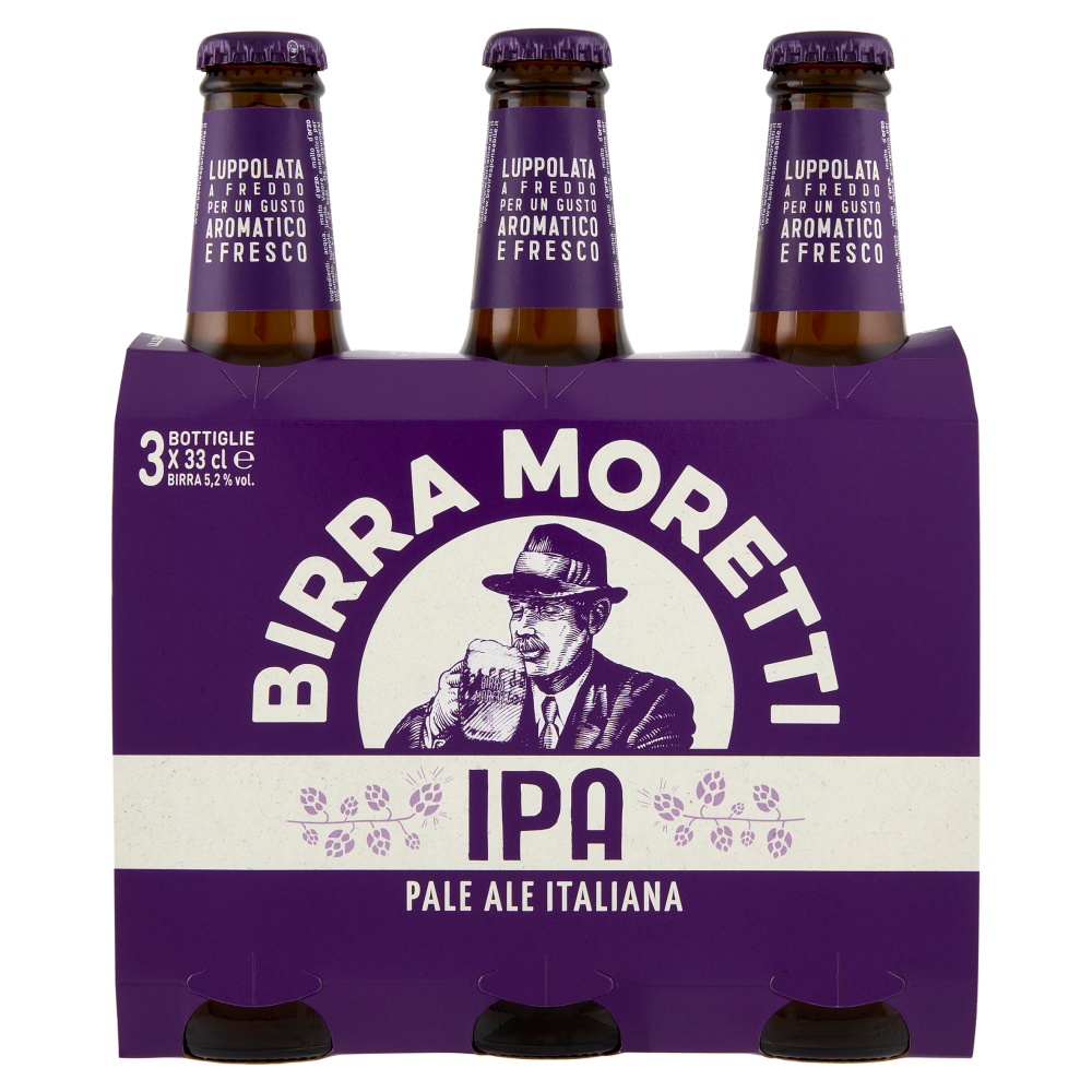 Birra Moretti IPA 3 x 33 cl