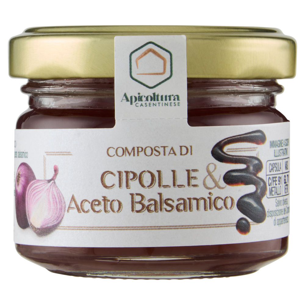 Apicoltura Casentinese Composta di Cipolle & Aceto Balsamico 65 g