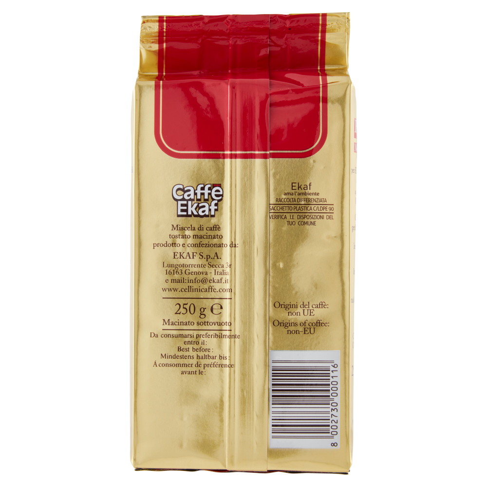 Caff&egrave; Ekaf Espresso Miscela Oro 250 g
