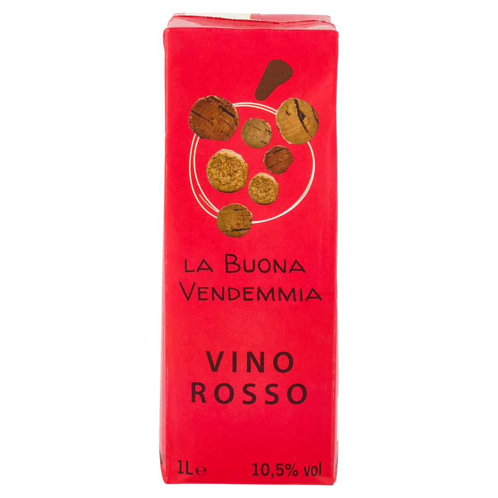 La Buona Vendemmia Vino Rosso 1 L