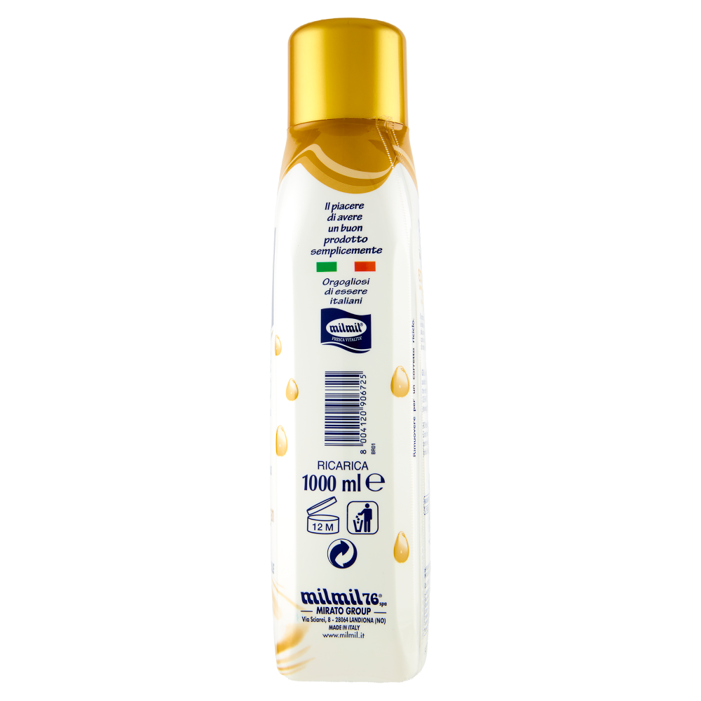 milmil Sapone Liquido Delicato all'olio di Argan Ricarica 1000 ml