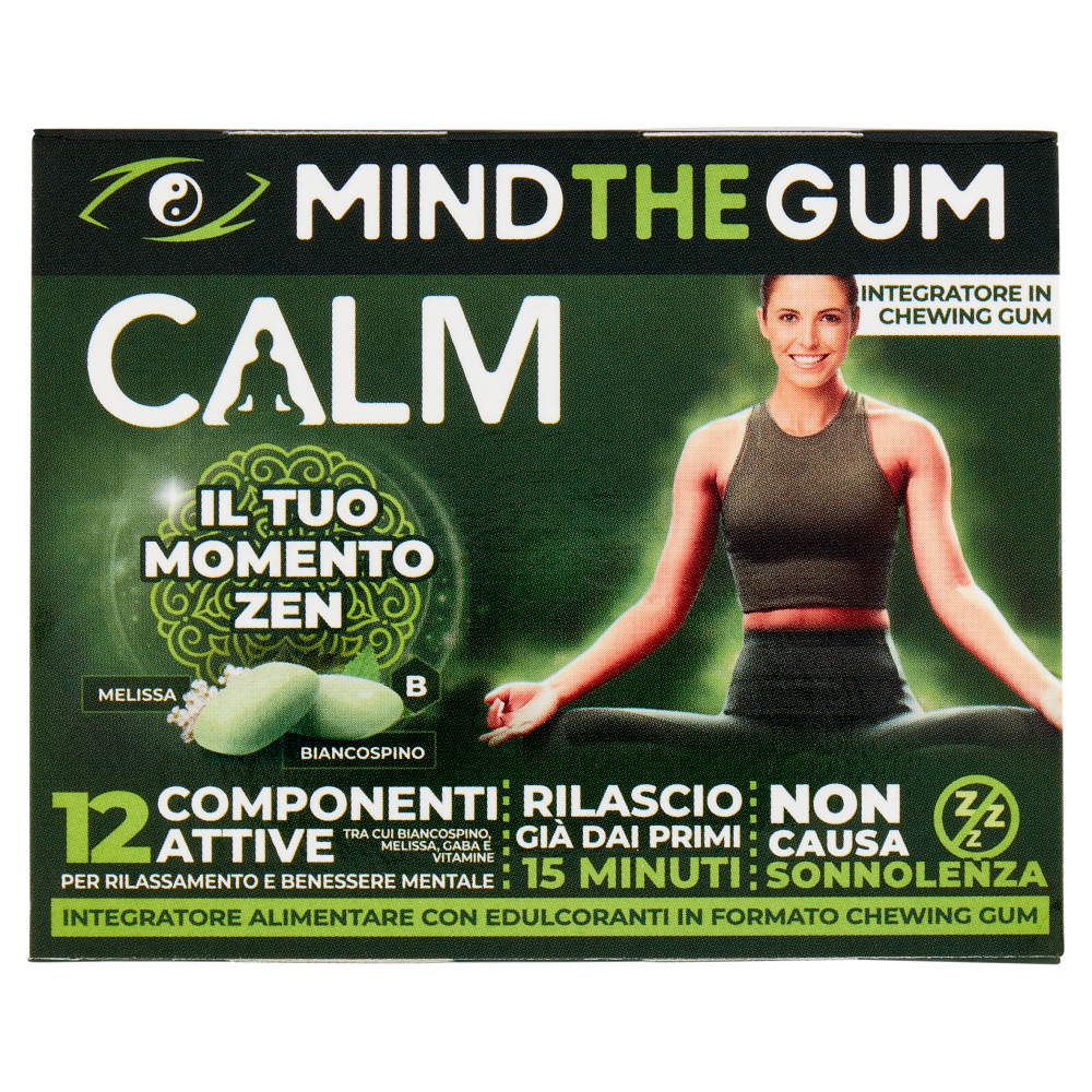 Mind The Gum Calm gomme confettate 9 x 2,35 g