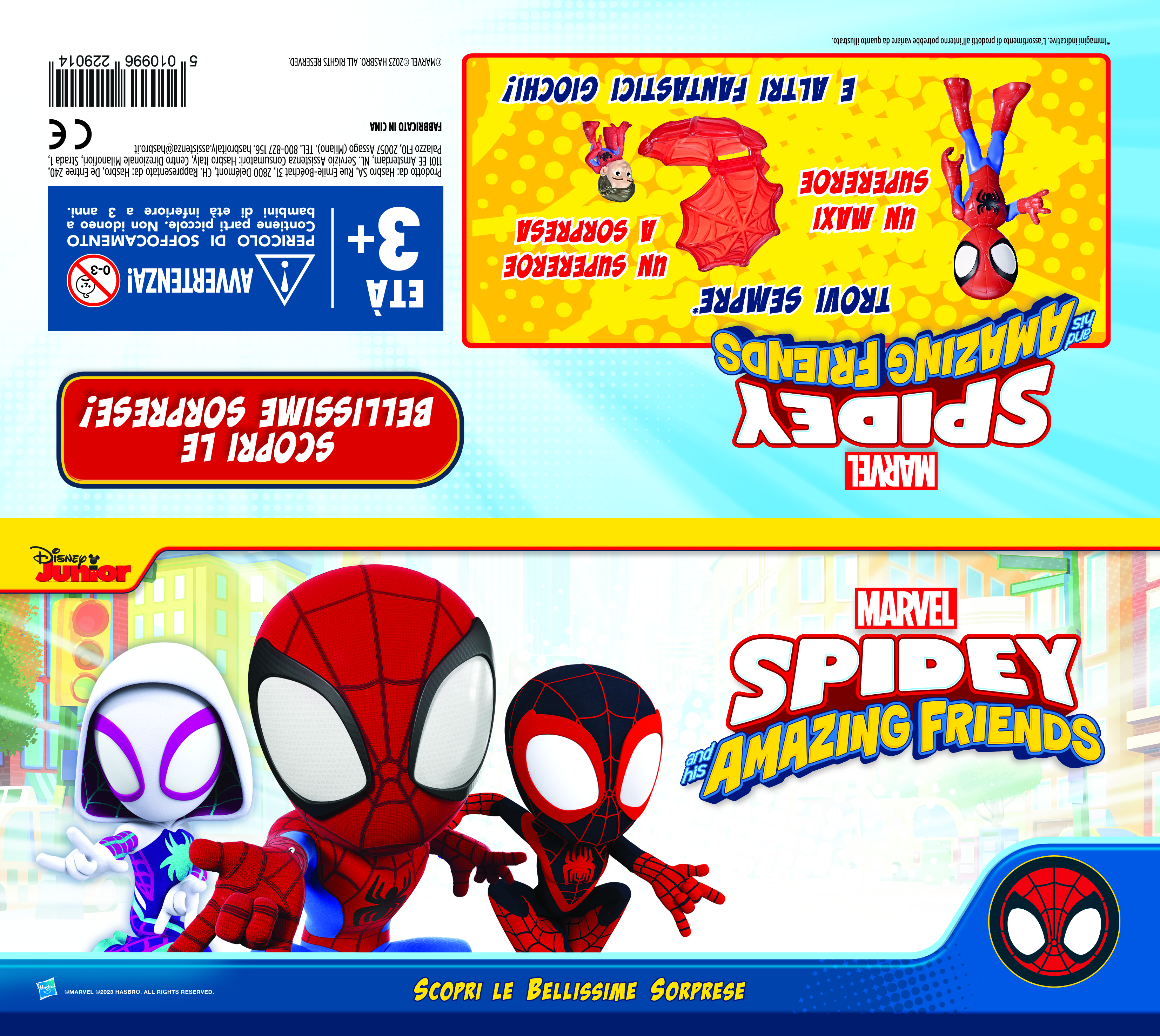 Hasbro Spidey e I Suoi Fantastici Amici Calza della befana 2024