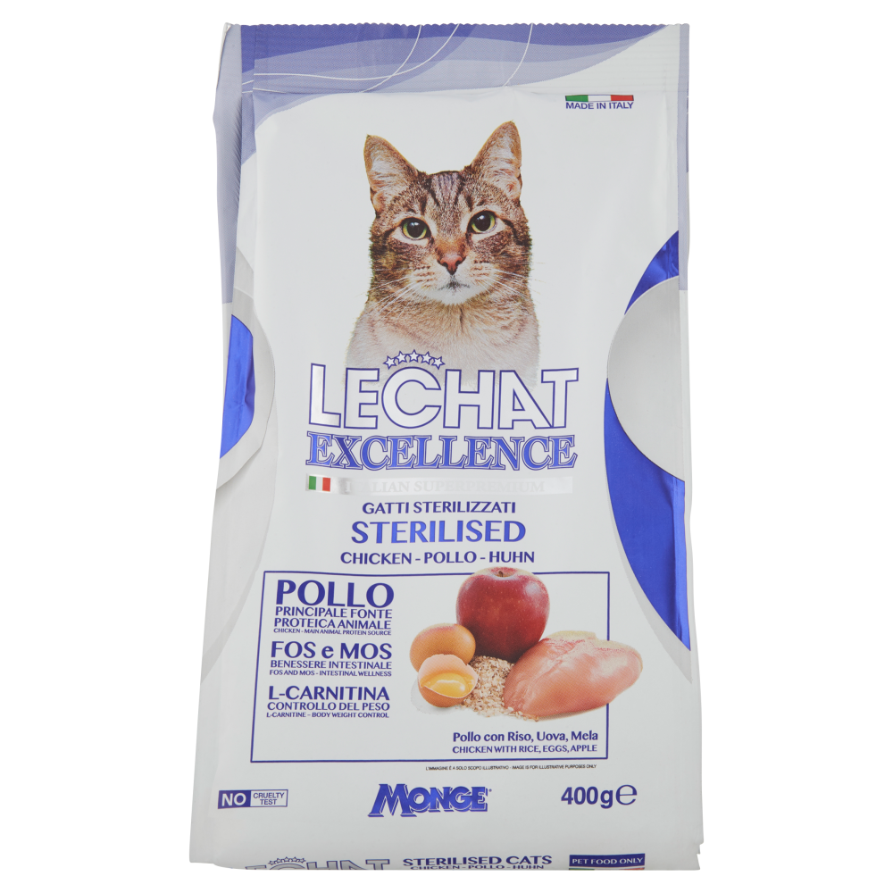 LeChat Excellence Sterilized Pollo 400 g
