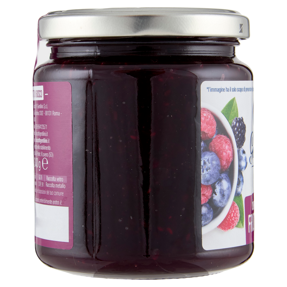 Gentilini Confettura Extra di Frutti di Bosco 340 g