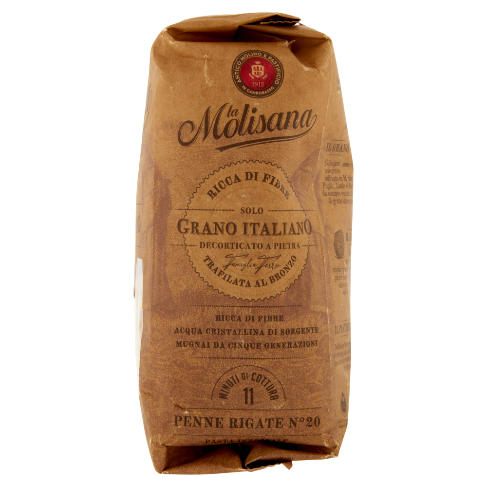 La Molisana integrale 20 Penne Rigate 500 g