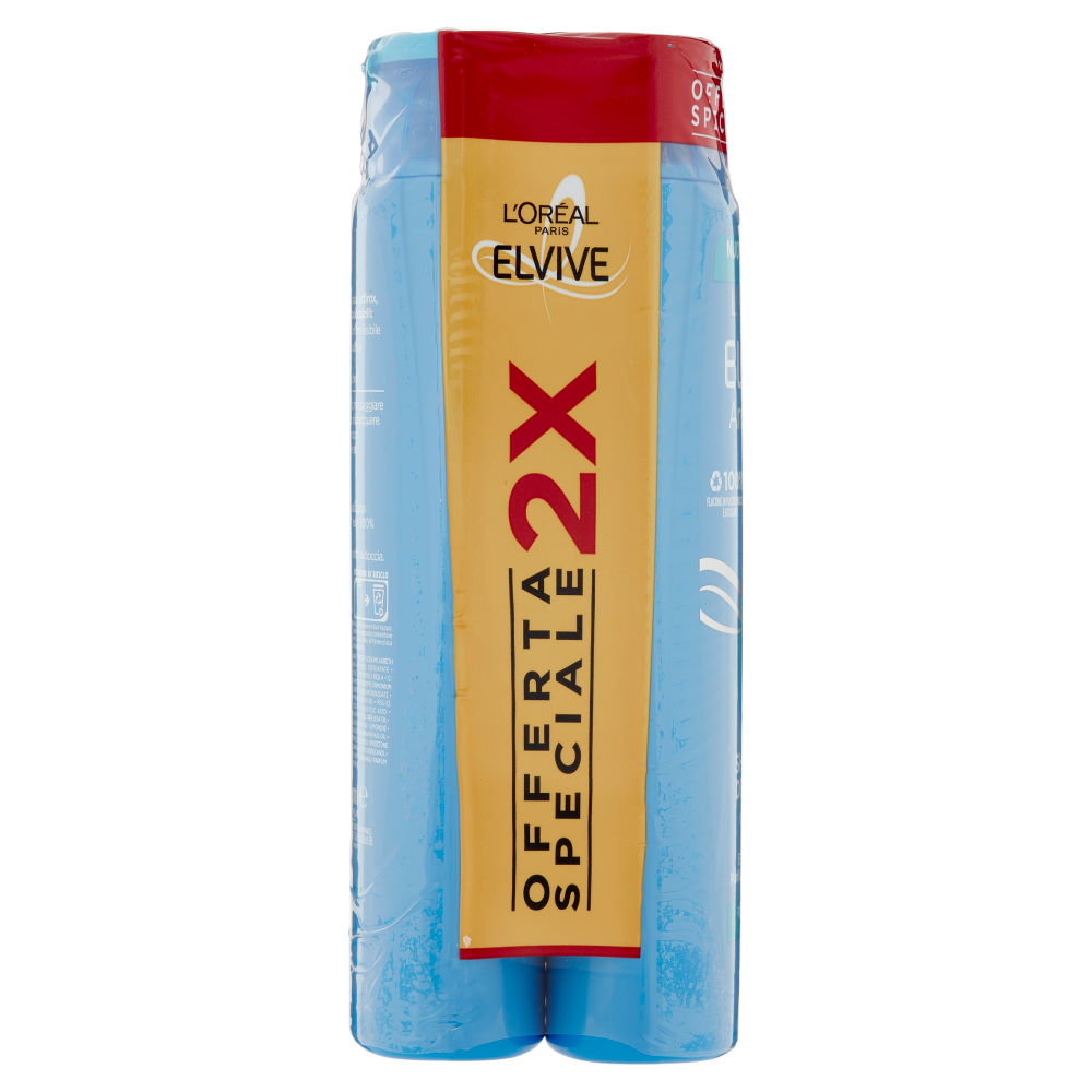 L'Or&eacute;al Paris Shampoo Elvive Antiforfora, Per Capelli Normali, Confezione da 2