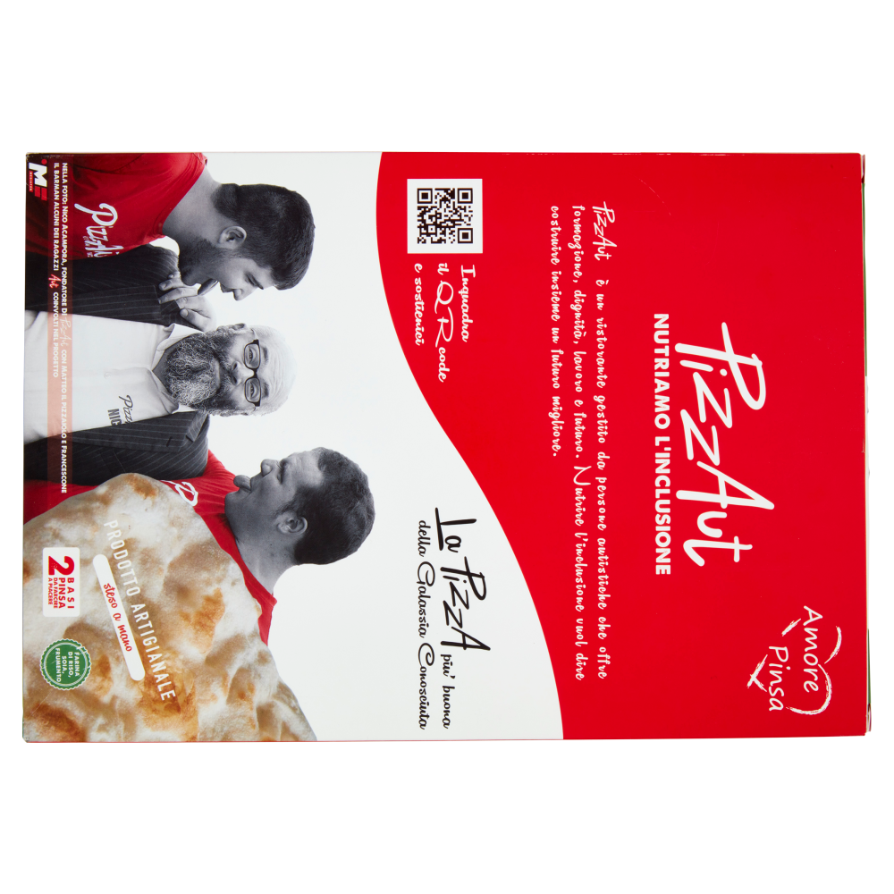 PizzAut 2 Basi Pinsa da Farcire a Piacere 460 g