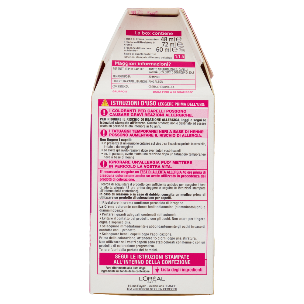 L'Oréal Paris casting Crème Gloss Trattamento Colorazione, 412 Castano Iced