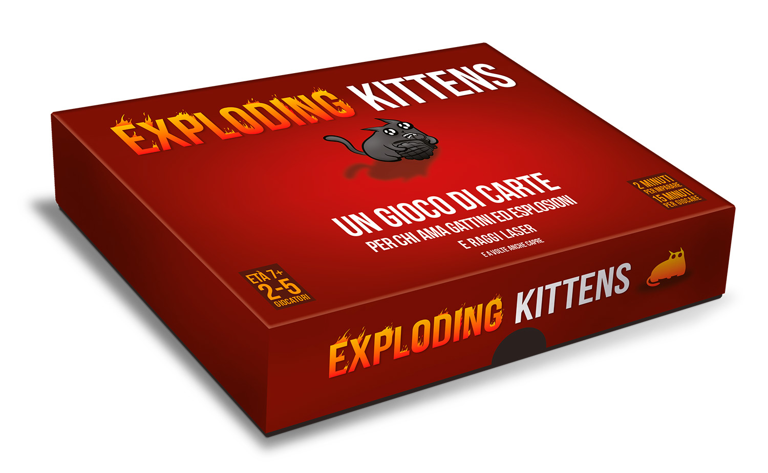 Asmodee Exploding Kittens 15 min Carta da gioco Gioco di probabilità