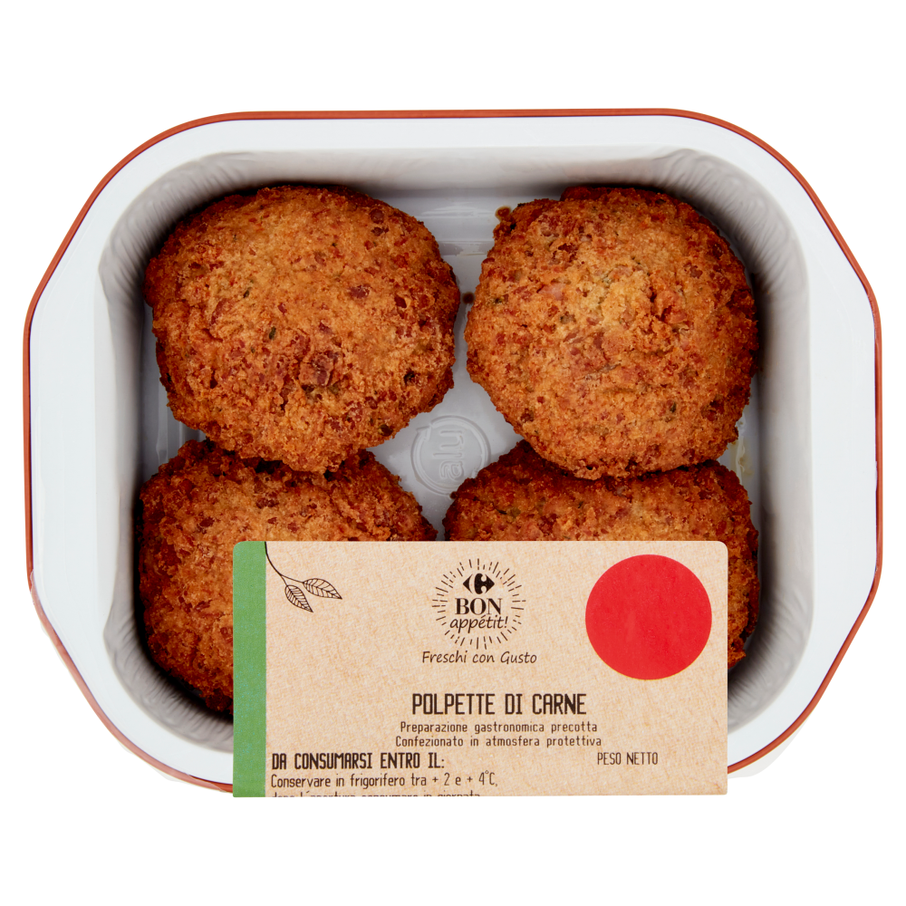 Carrefour Bon appétit! Polpette di Carne 210 g
