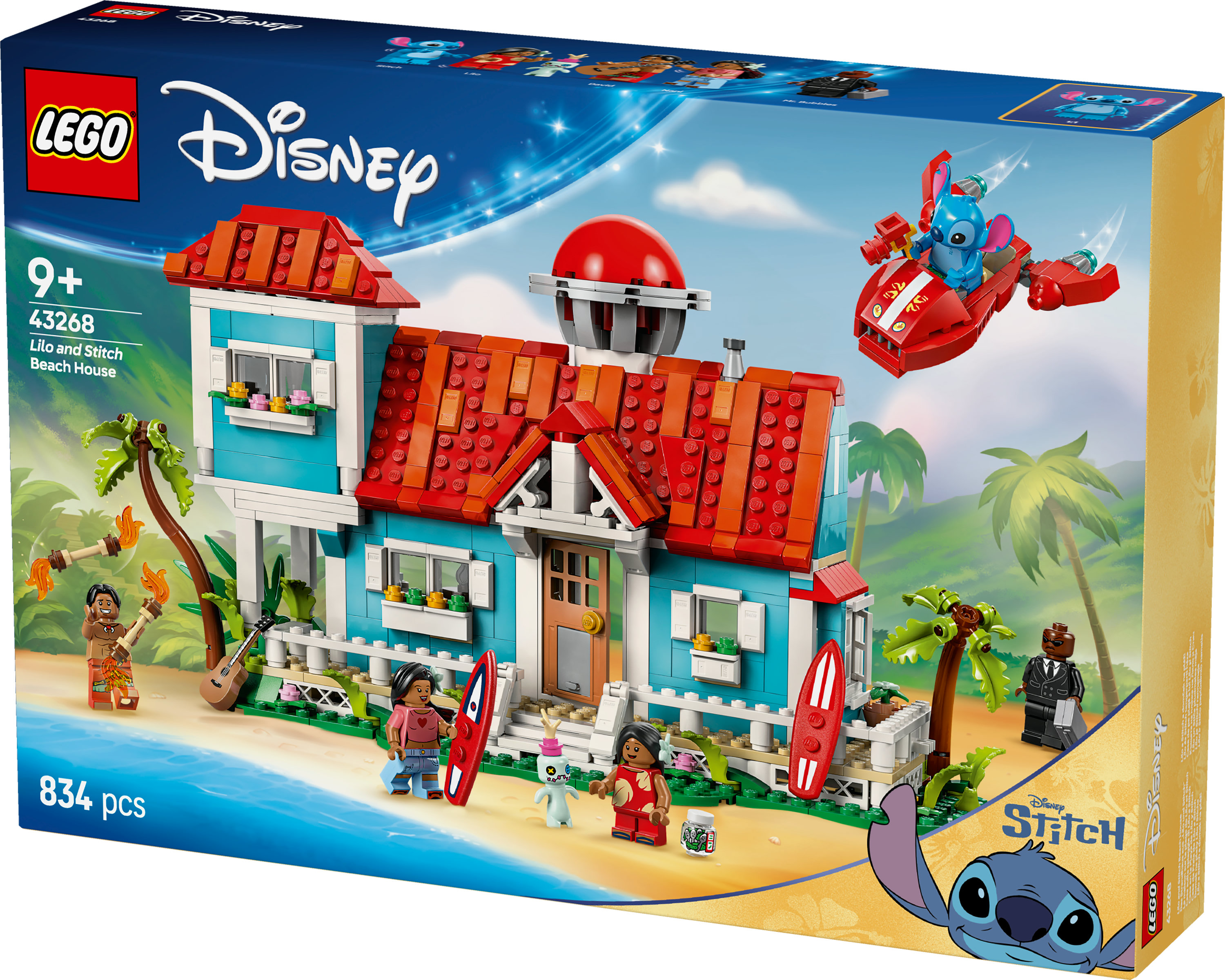 LEGO Disney Casa sulla spiaggia di Lilo e Stitch