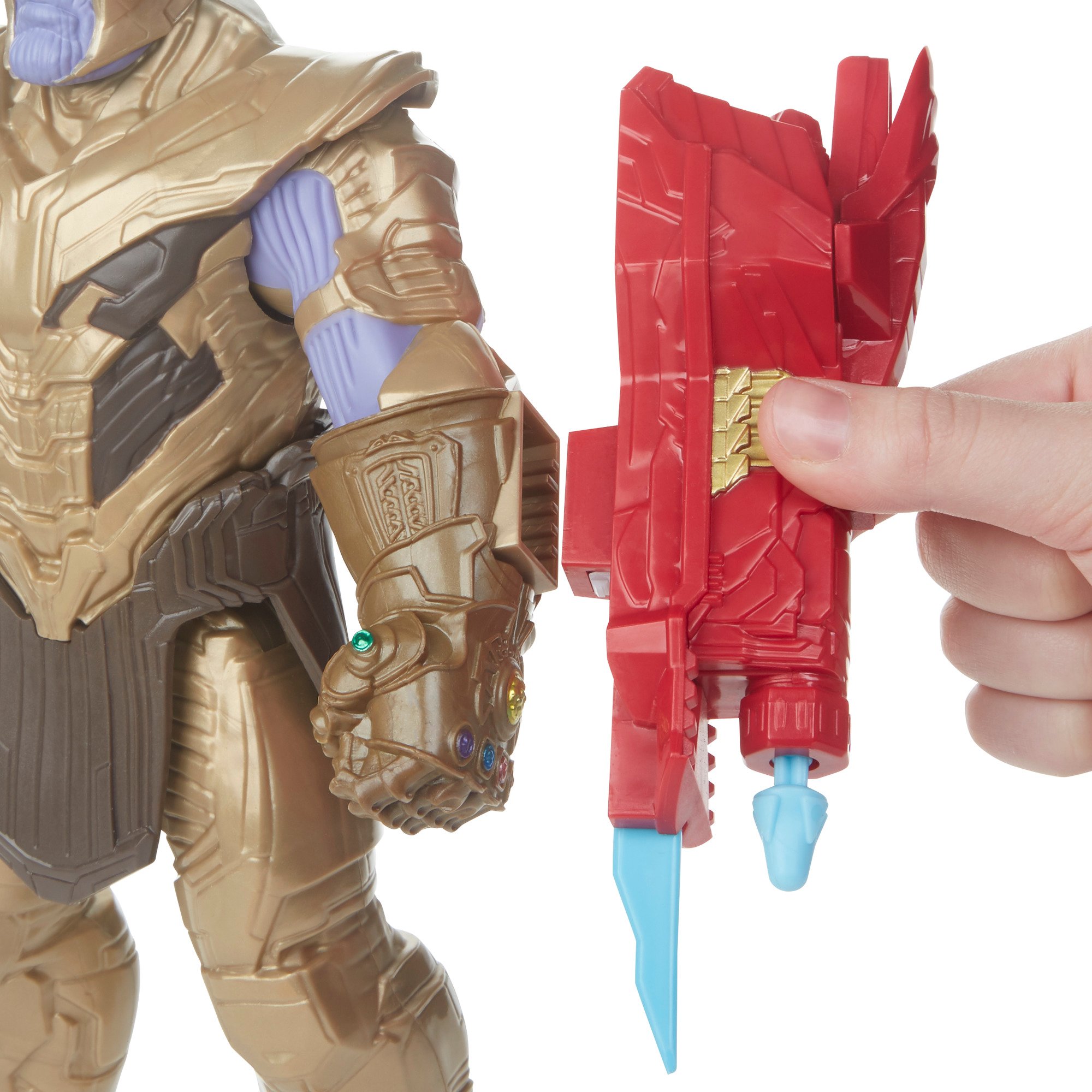 Hasbro Marvel Avengers Titan Hero Series Blast Gear Deluxe Thanos