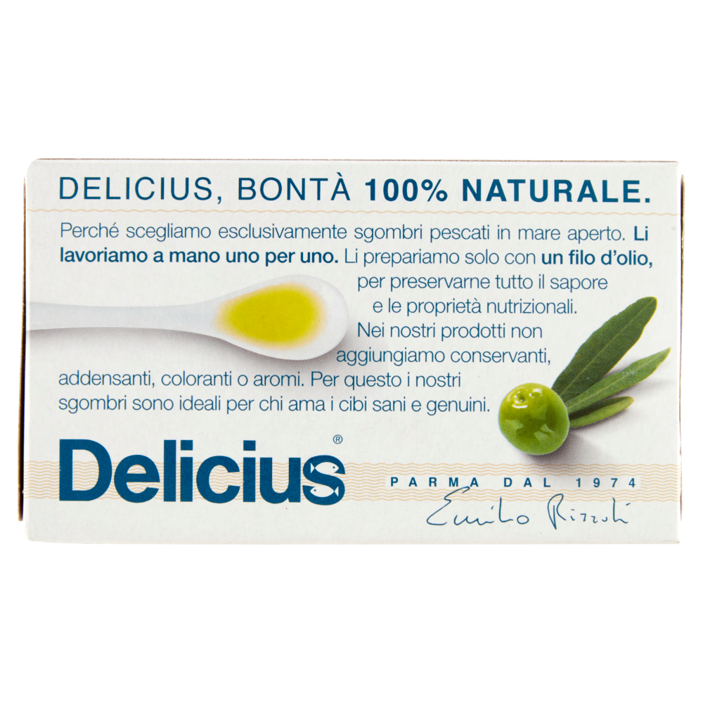 Delicius Grigliati Filetti di Sgombro all'olio di oliva 90 g