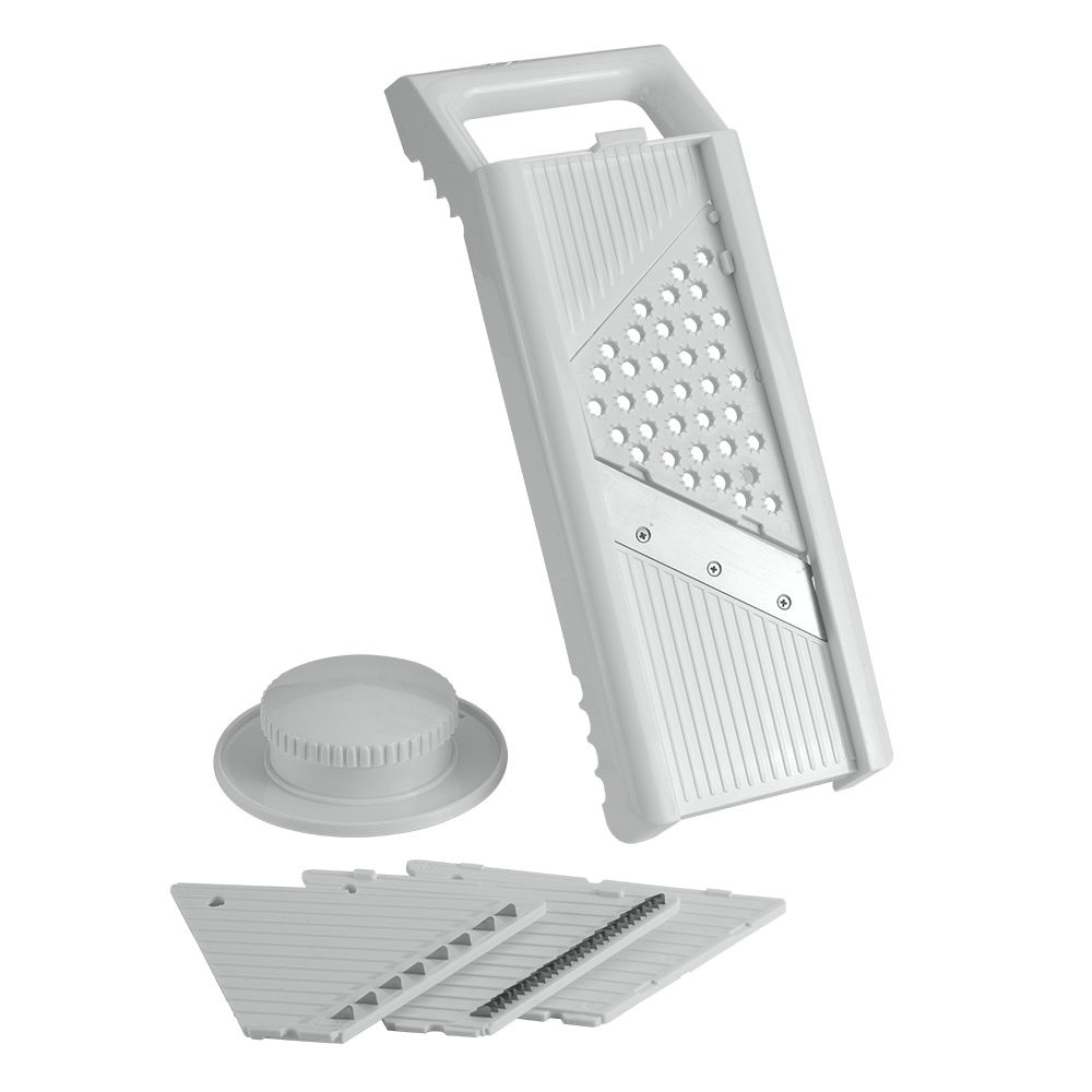 Metaltex Grattugia affettatutto lama inox plastica ABS Mandolino
