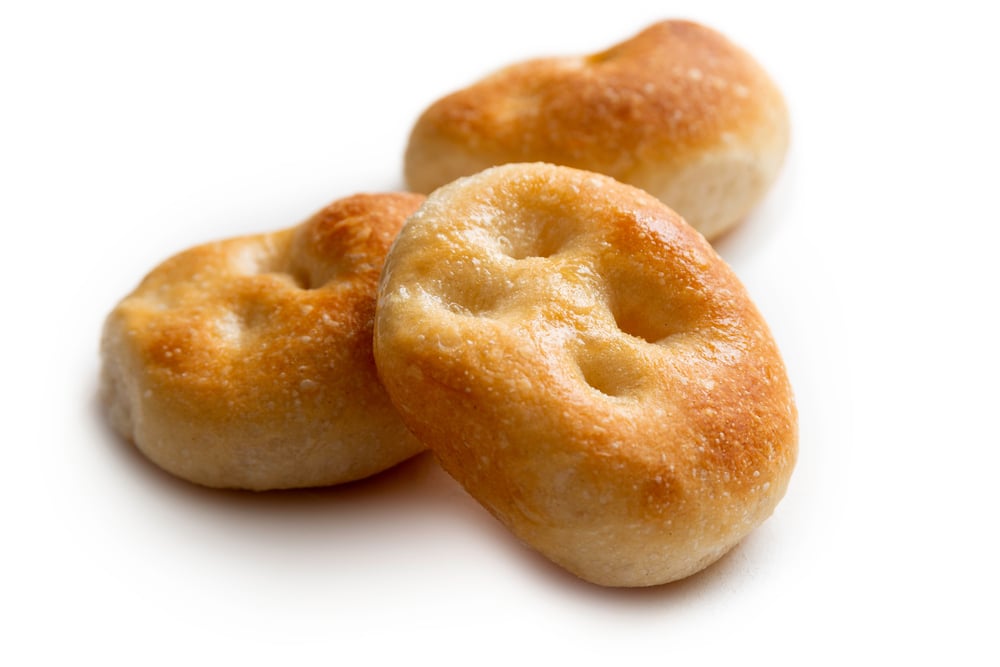 4 Focaccine all'Olio di Oliva da Banco