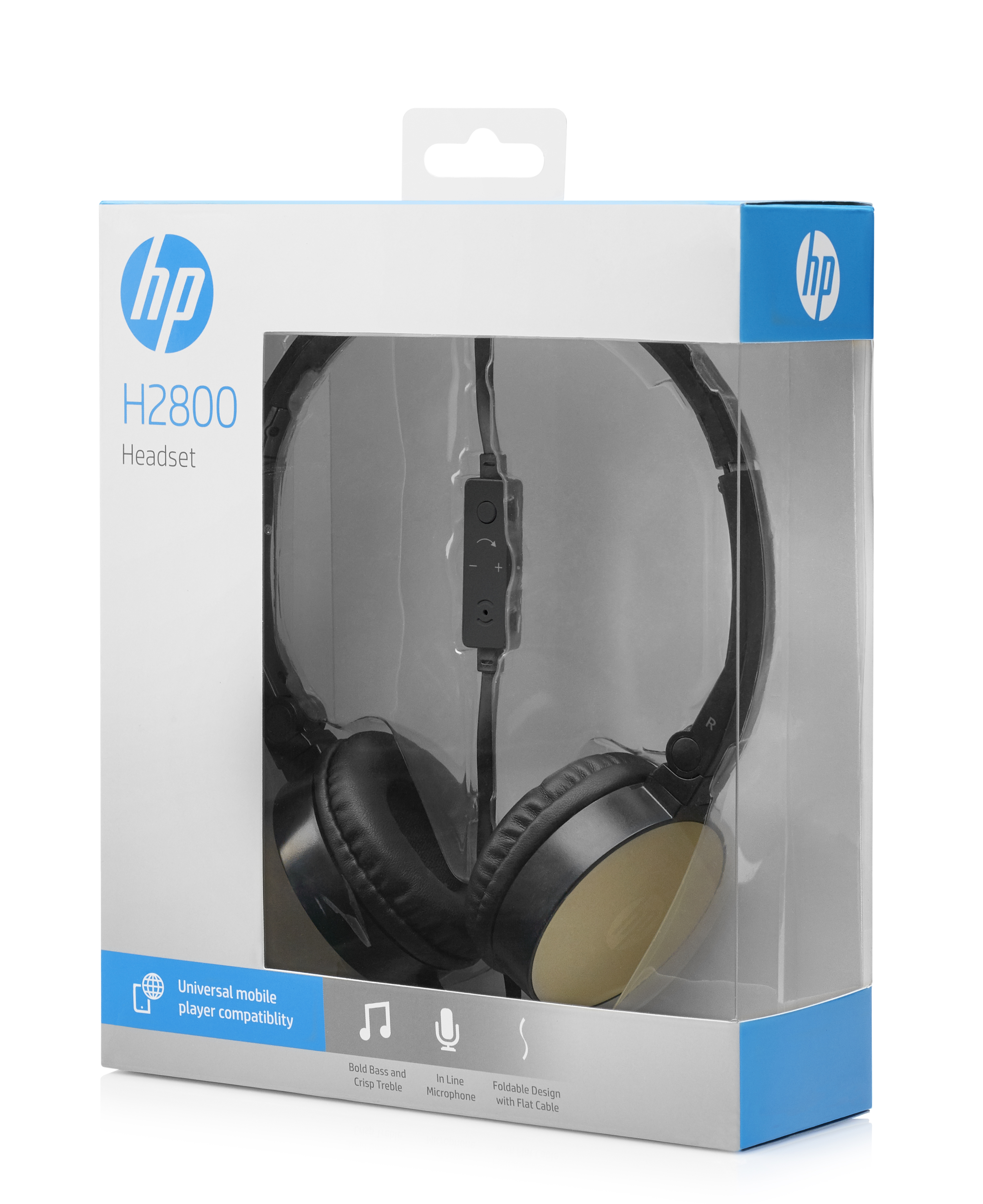 HP Stereo Headset H2800 (Black e Silk Gold)