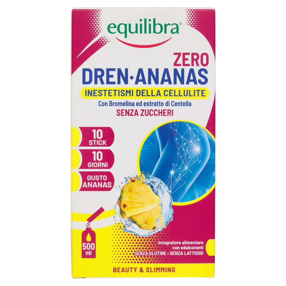 equilibra Dren-Ananas Zero 10 Stick 40 g