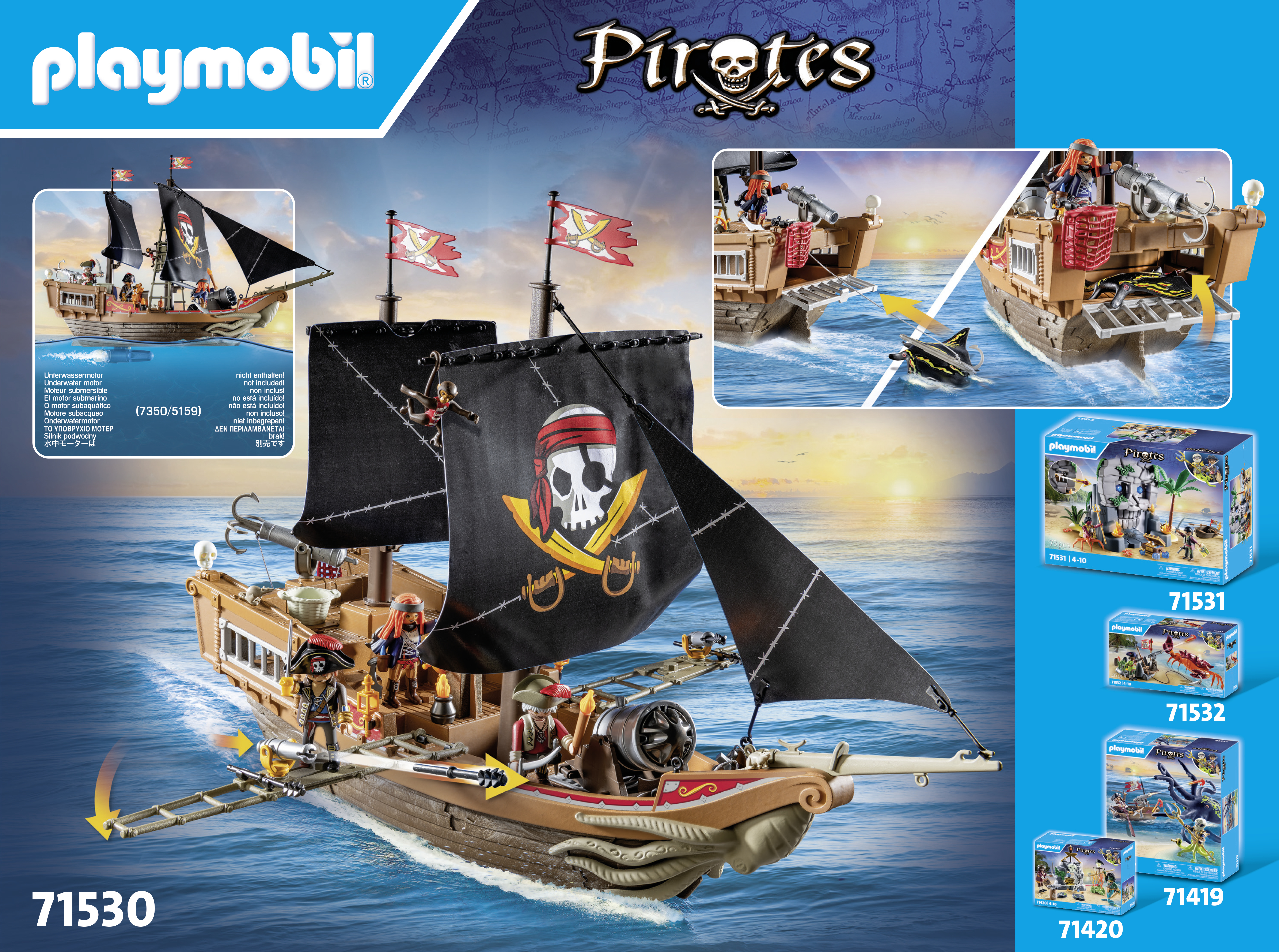 Playmobil Pirates 71530 set da gioco