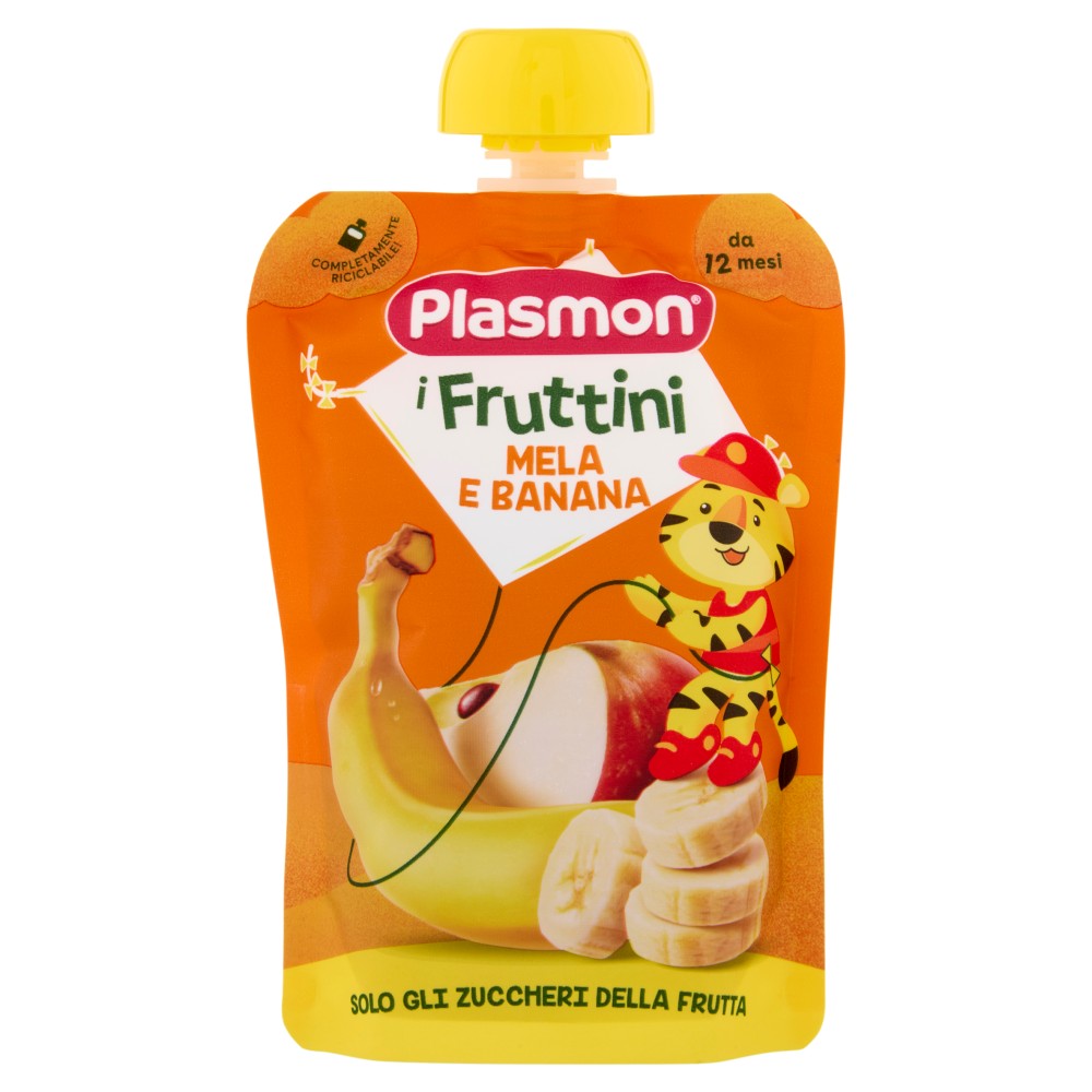 Plasmon i Fruttini Mela e Banana 130 g