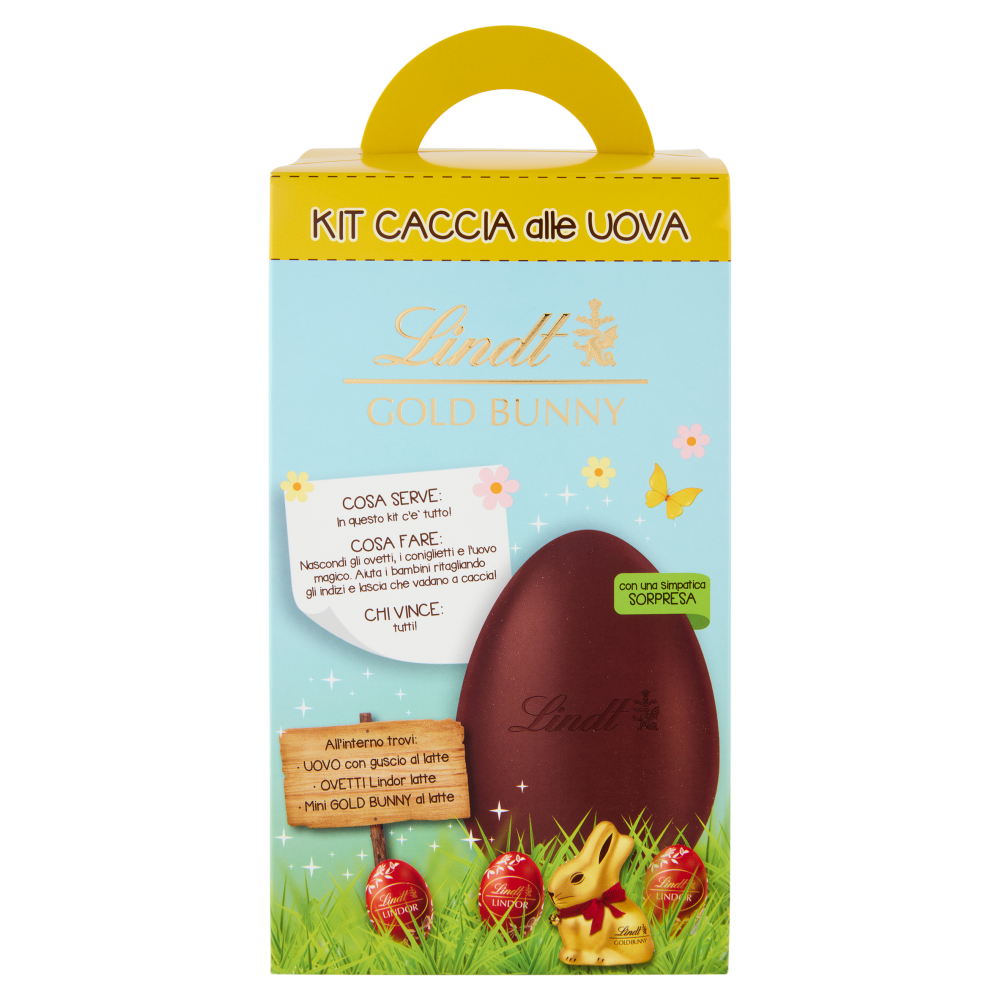 Lindt Gold Bunny Kit Caccia alle Uova 240 g