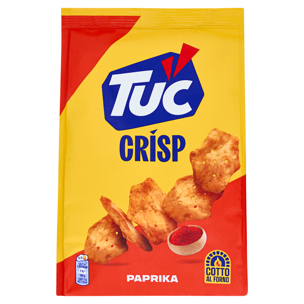 Tuc Crisp Paprika cotto al forno - 150 g
