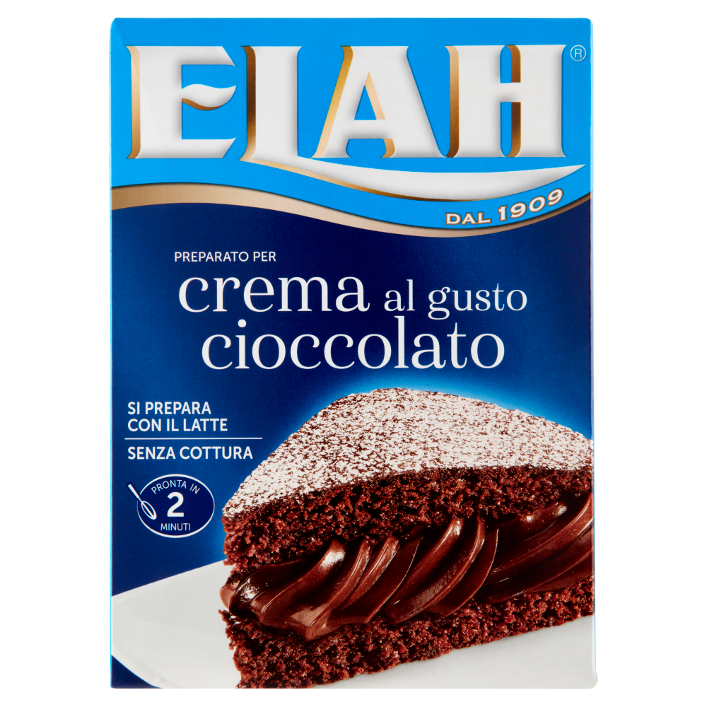 Elah Preparato per crema al gusto cioccolato 75 g