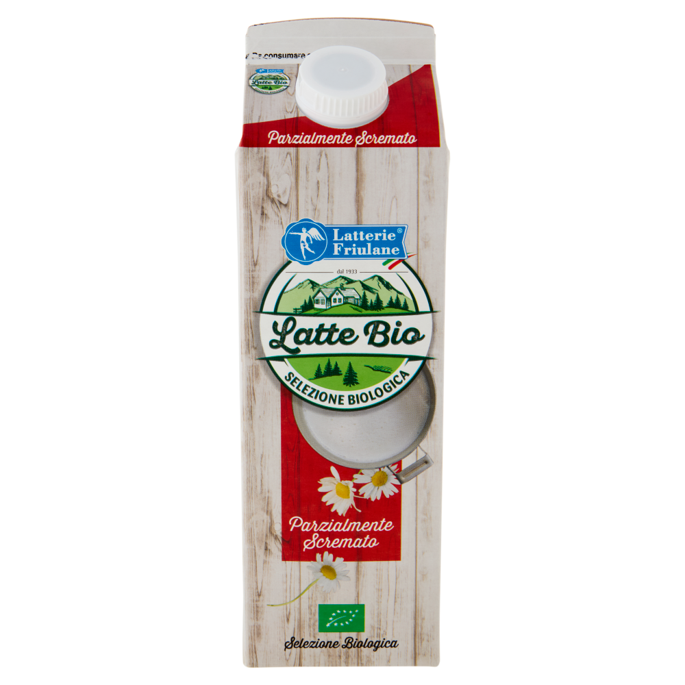 Latterie Friulane Latte Bio Parzialmente Scremato 1000 ml