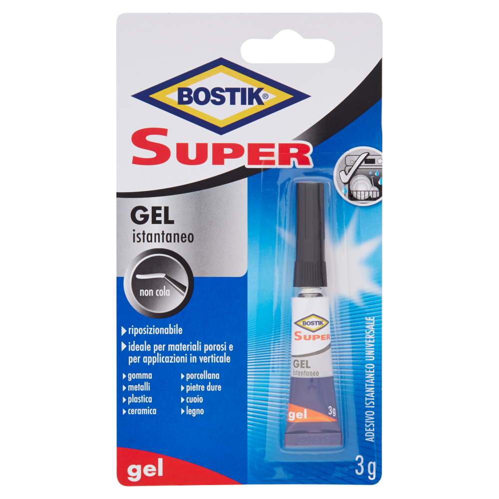 Bostik Super Gel istantaneo 3 g
