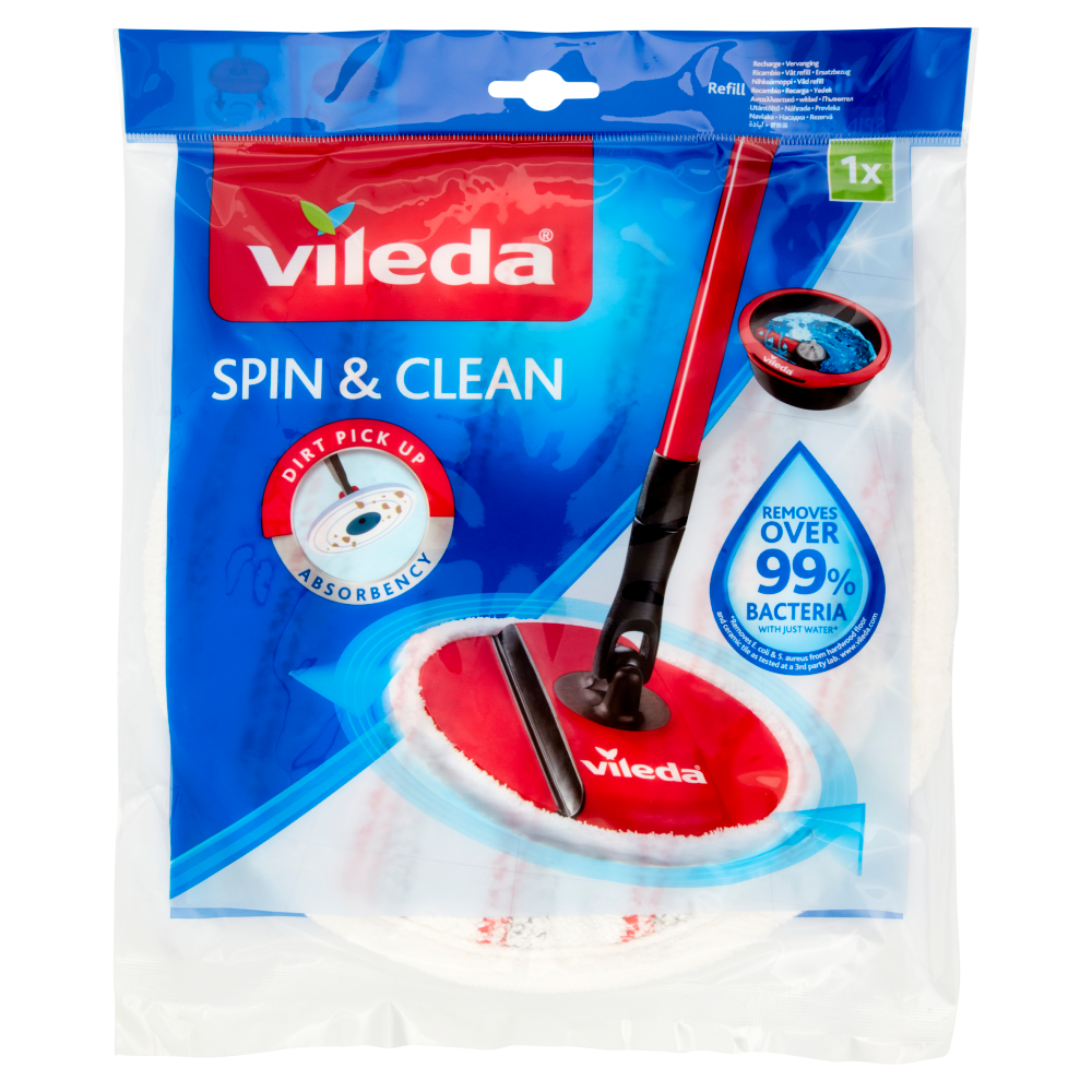 Vileda Spin & Clean Ricambio 1 pz