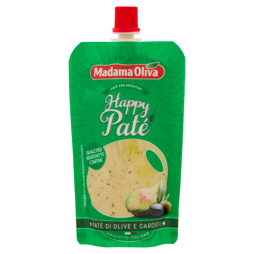 Madama Oliva Happy Paté Paté di Olive e Carciofi 110 g