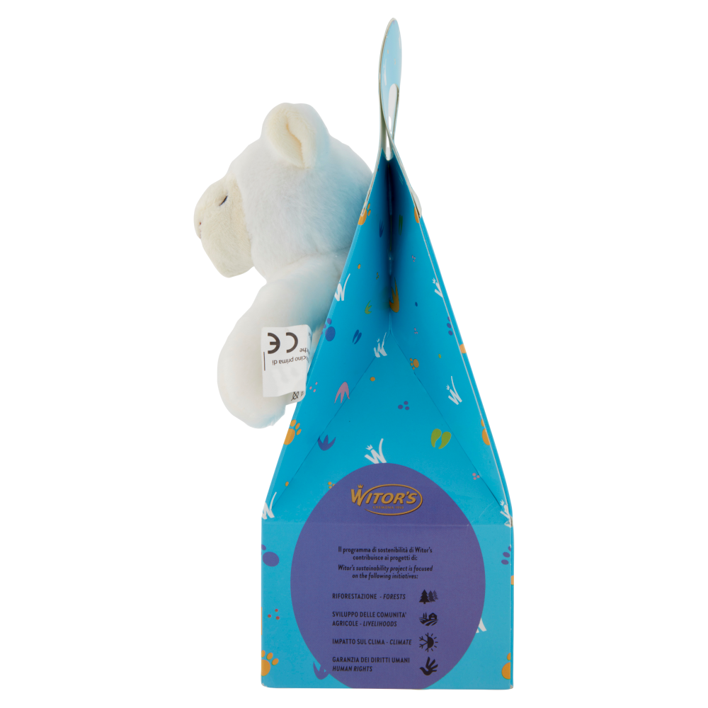 Witor's Bianco Cuore Ovetti di Cioccolato al Latte con Cremoso Ripieno e Cereali Croccanti 120 g