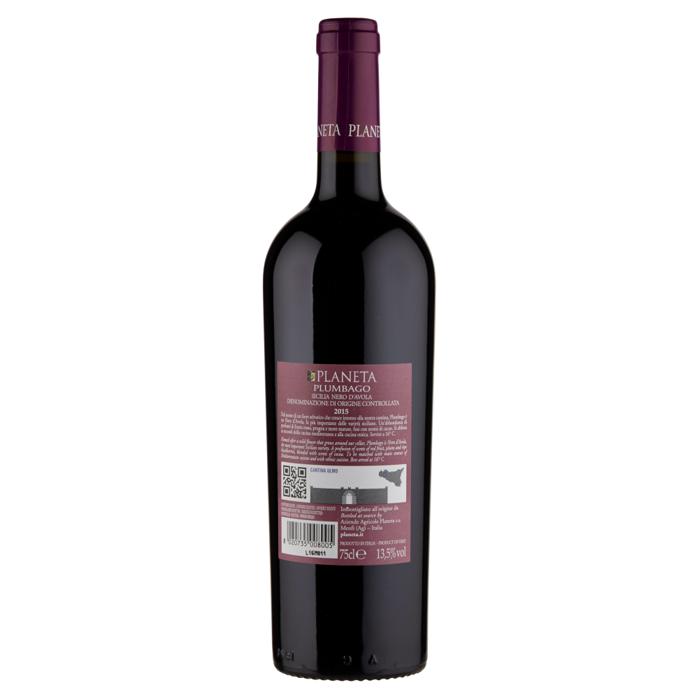 Planeta Plumbago Nero d'Avola Sicilia DOC 75cl