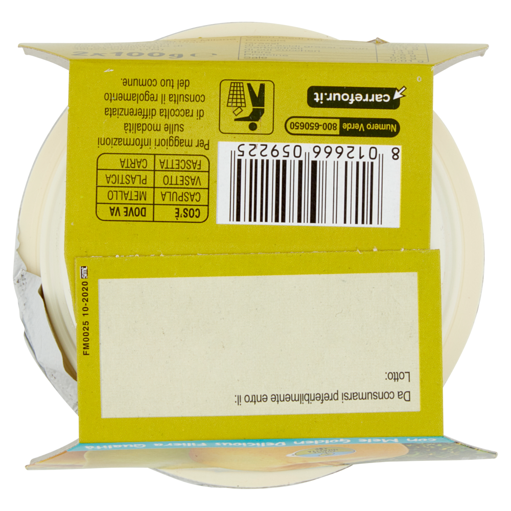 Carrefour il Mercato mousse Mela e Pera 2 x 100 g