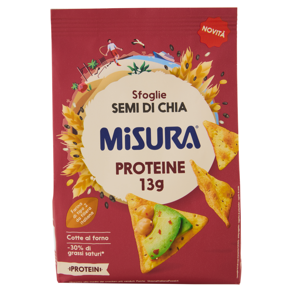 Misura Protein Sfoglie Semi di Chia 170 g