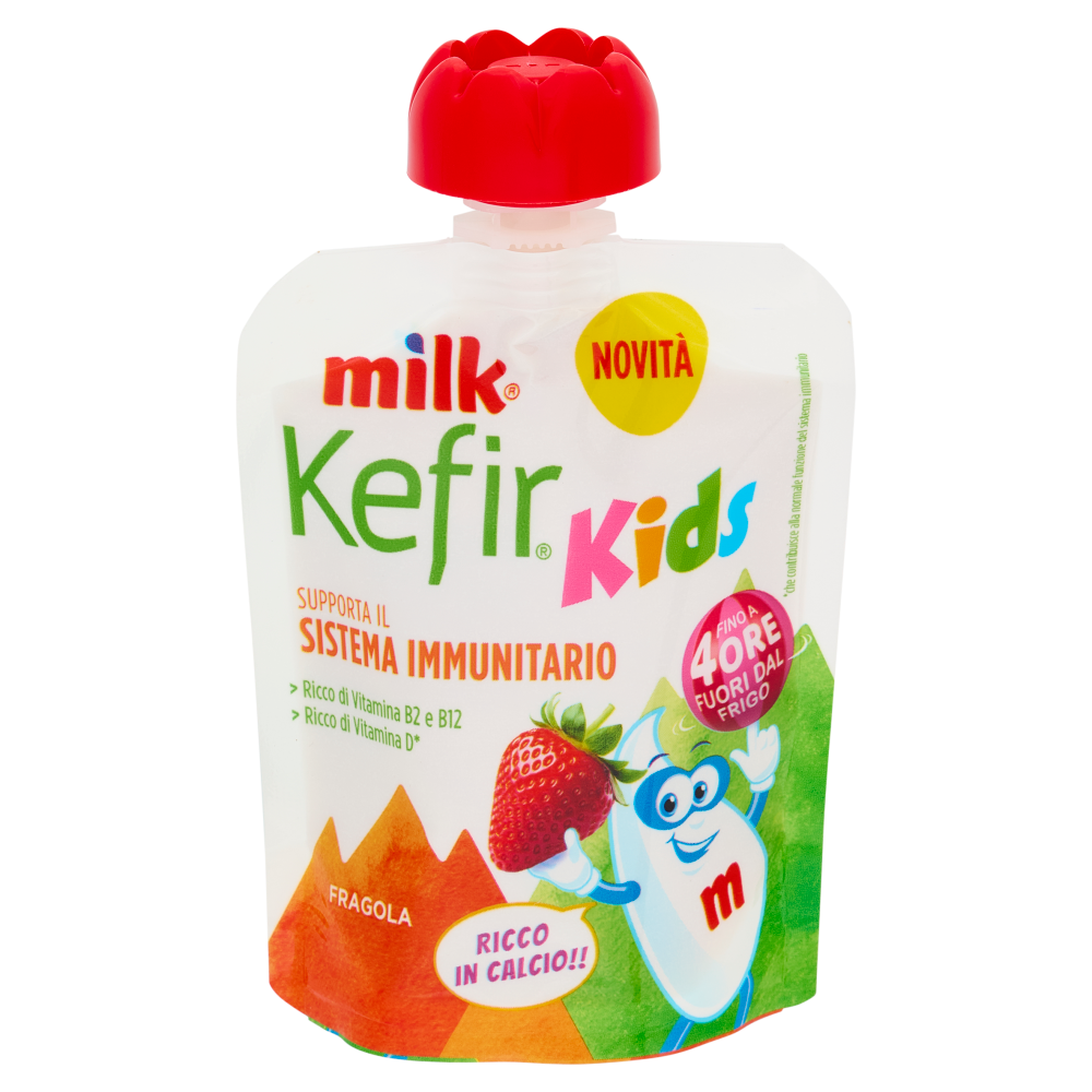 Milk Kefir Kids Fragola 80 g