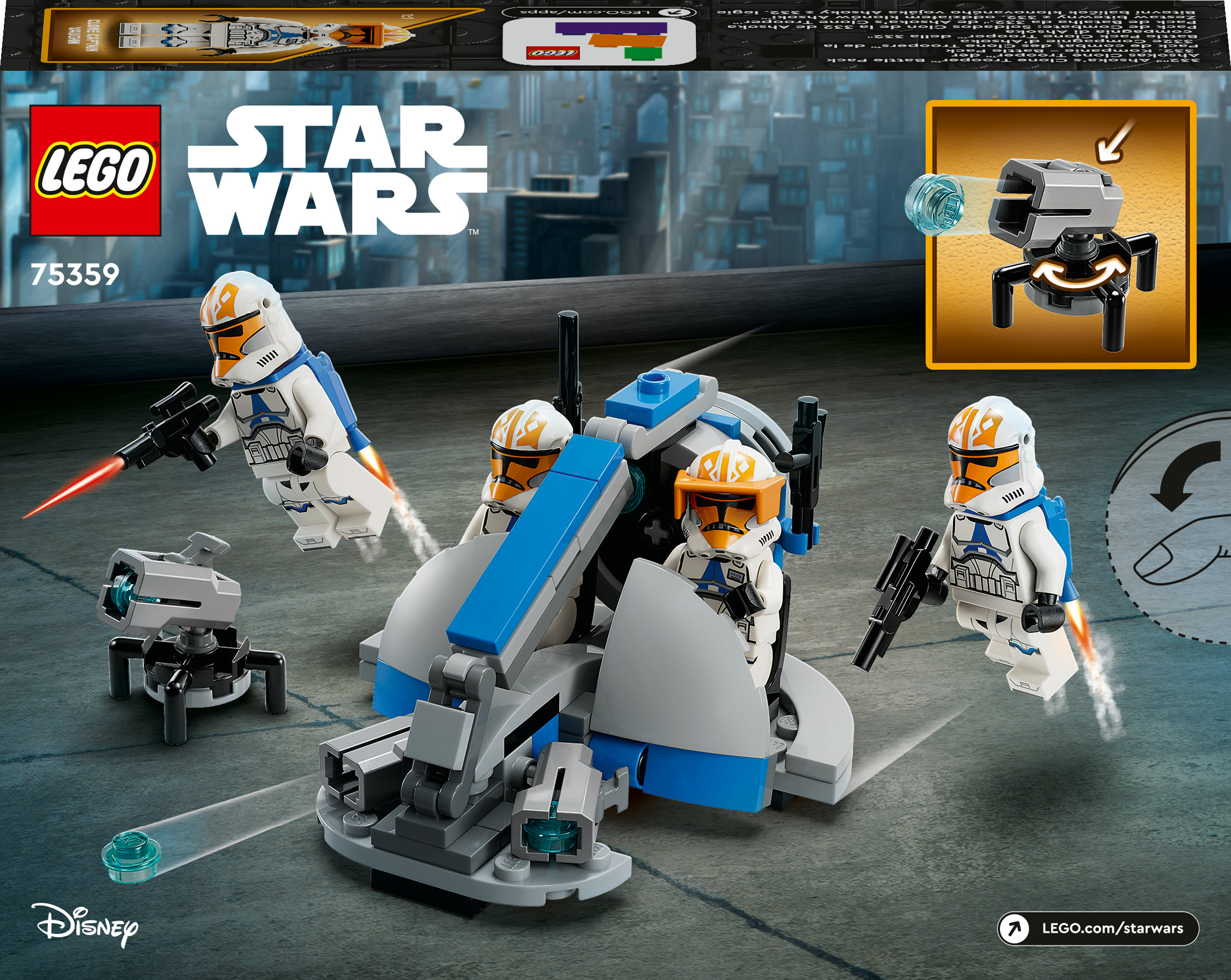 LEGO Star Wars Battle Pack Clone Trooper™ della 332a compagnia di Ahsoka