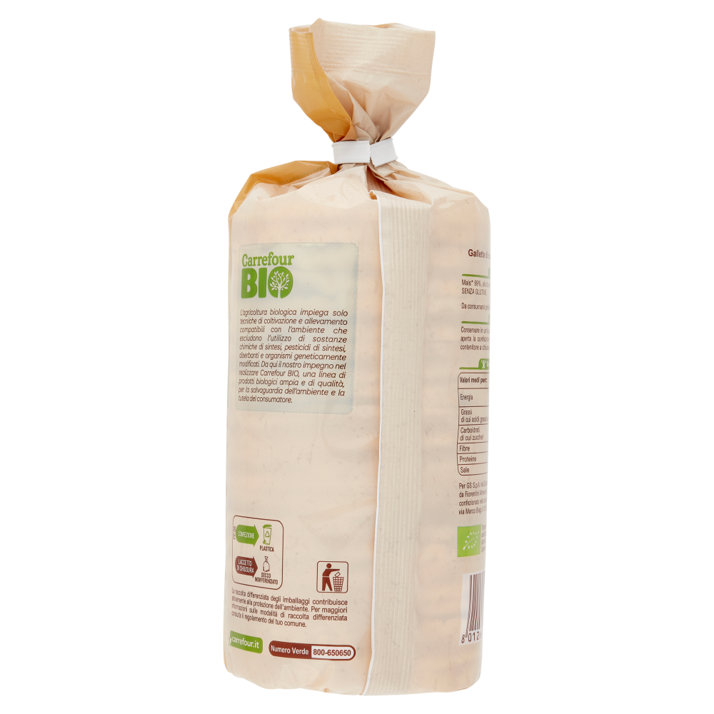 Carrefour Bio Gallette di Mais 120 g