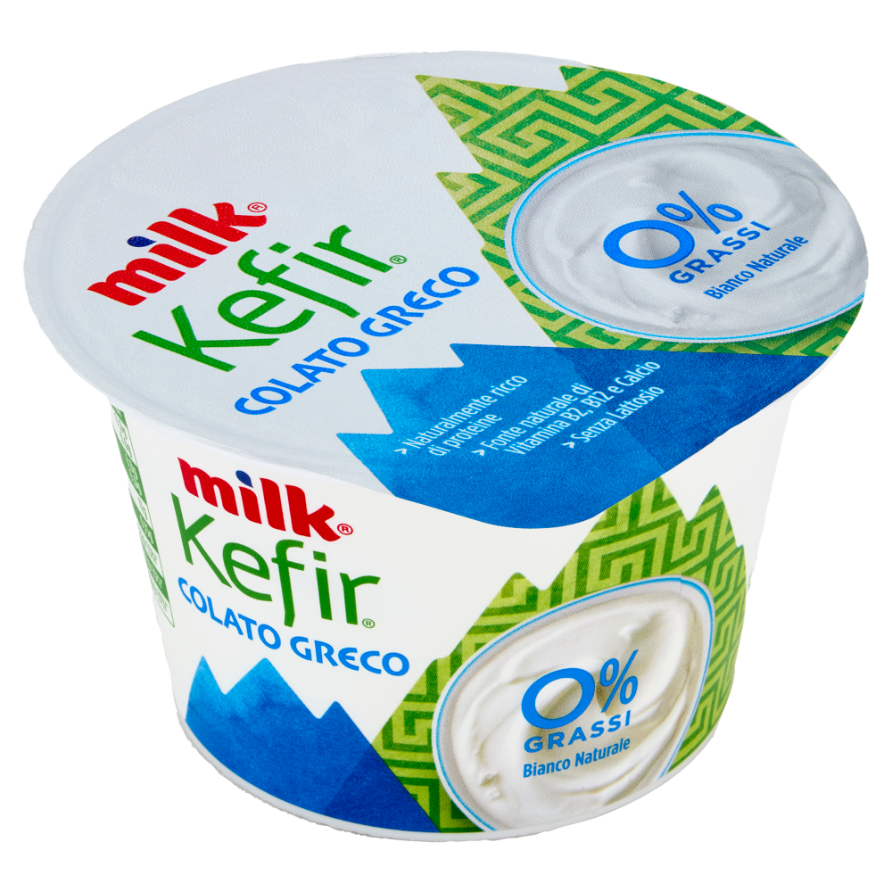 Milk Kefir Colato Greco 0% Grassi Bianco Naturale 150 g