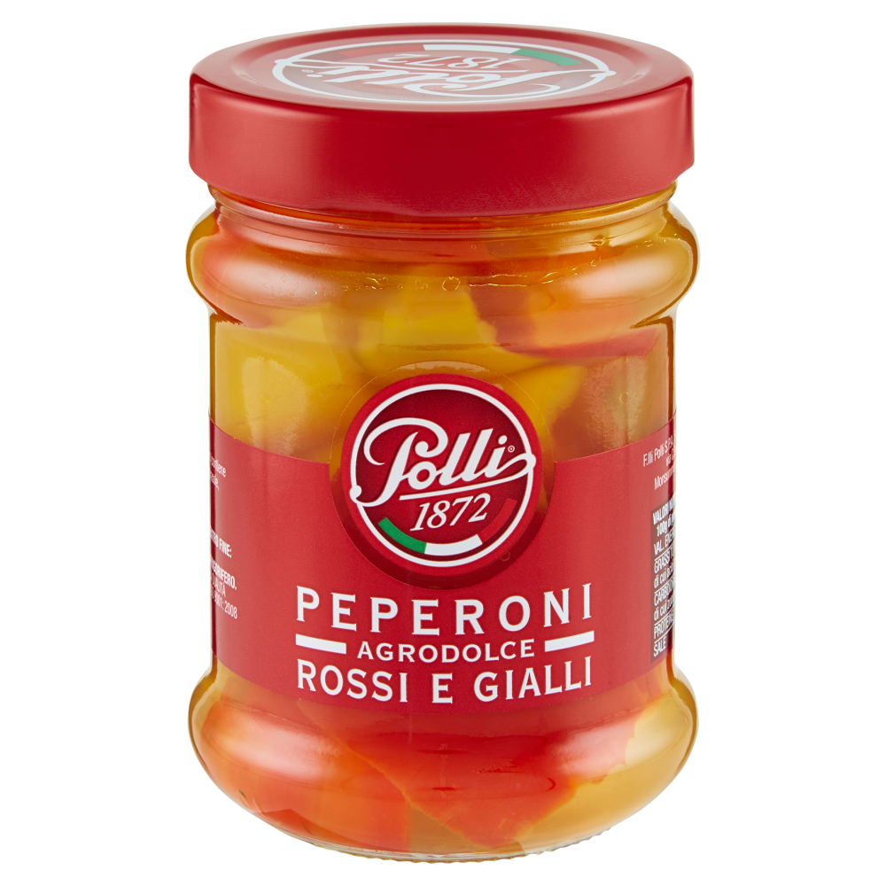 Polli Peperoni Agrodolce Rossi e Gialli 300 g Carrefour