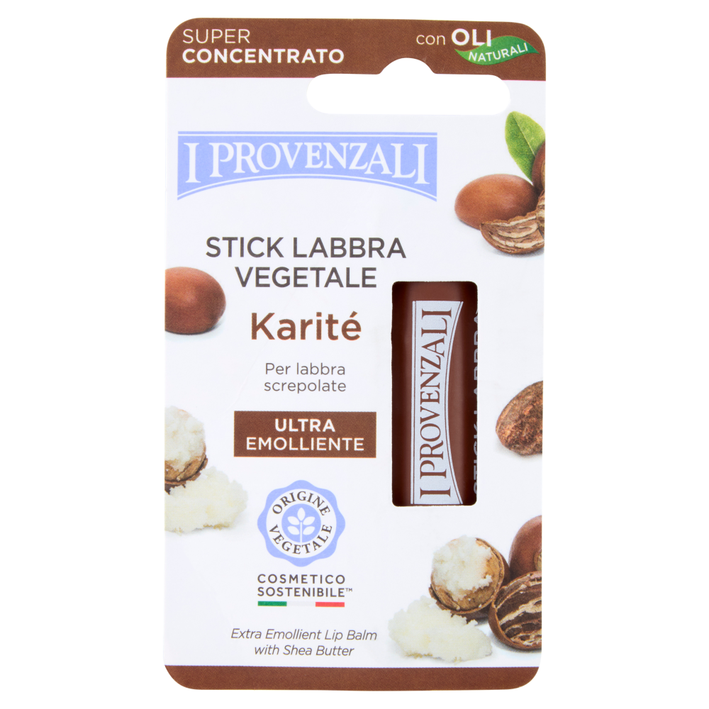 I Provenzali Stick Labbra Vegetale Karité Ultra Emolliente 5,5 ml