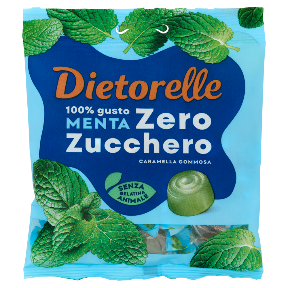 Dietorelle Zero Zucchero Caramella Gommosa Menta 70 g