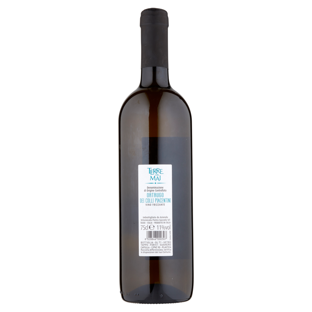 Terre del Mai Ortrugo dei Colli Piacentini D.O.C. Frizzante 75 cl