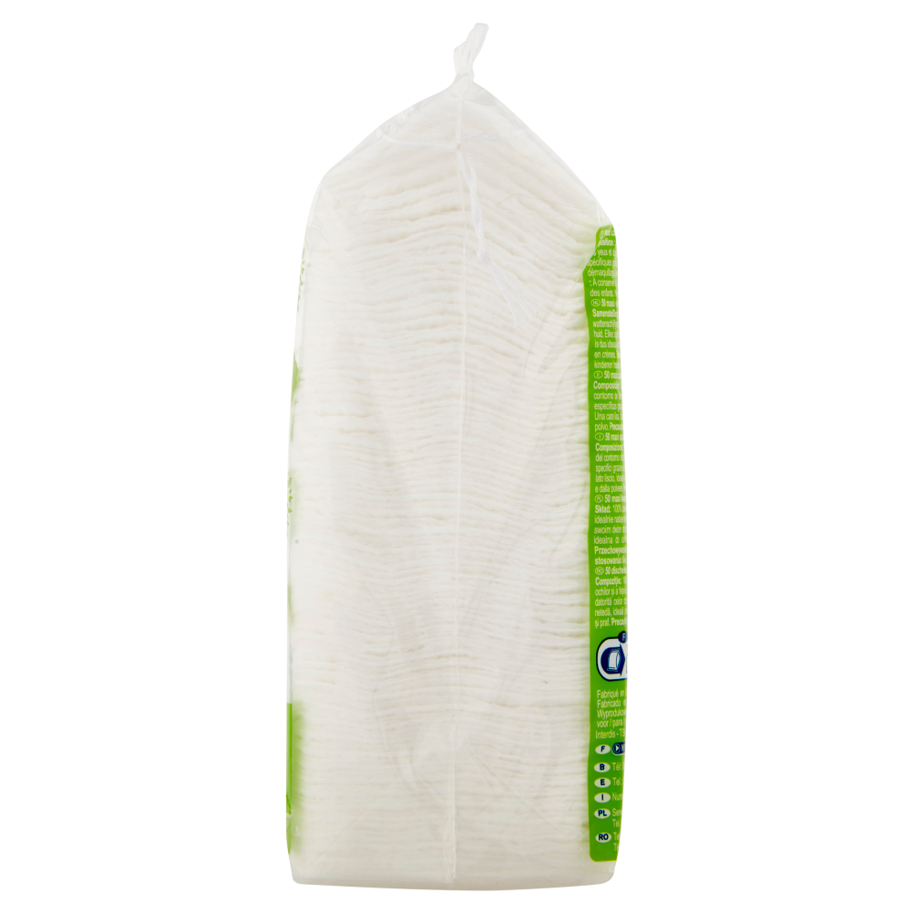 Carrefour Soft Maxi Duo Sensitive* 100% Cotton** Aloe vera 50 pz
