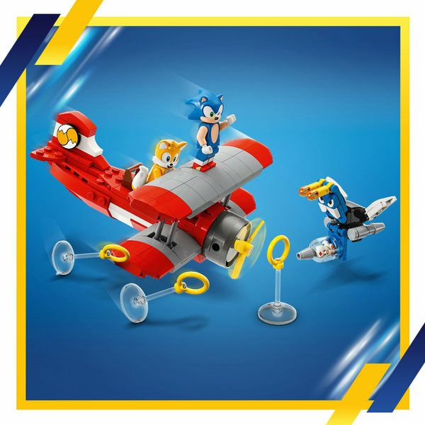 LEGO Laboratorio di Tails e Aereo Tornado